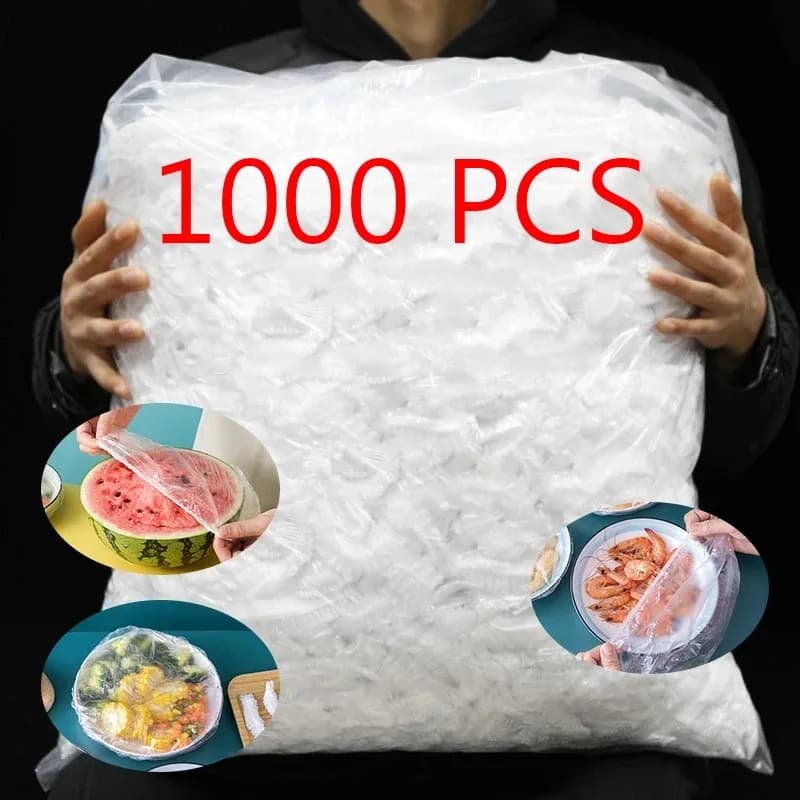 Couvercle alimentaire jetable Saran Wrap, couverture intestinale de qualité alimentaire, sac en plastique de conservation de la fraîcheur, accessoires de rangement de cuisine